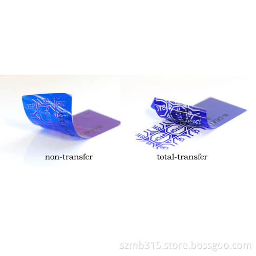 Custom Tamper Evident Security Seal Label